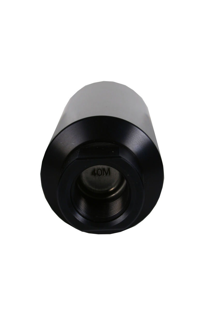 Aeromotive In-Line Marine Filter - AN-12 - 40 Micron SS Element - Black Hardcoat Finish Aeromotive Fuel Filters