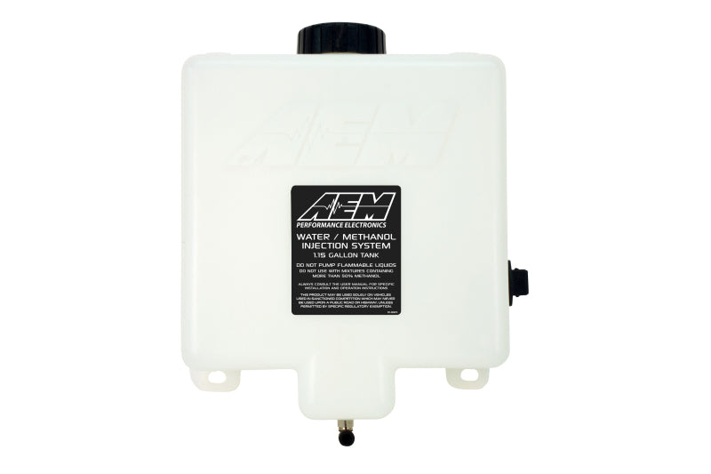 AEM V2 Water / Methanol 1.15 Gallon Methanol Injection Tank AEM Water Meth Components