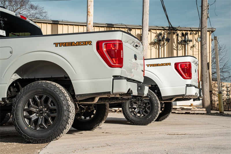 Corsa 2021-2025 Ford F-150 SuperCrew/5.5ft Bed 3.5L V6 Sport Cat-Back Dual Rear Exit-Black PVD