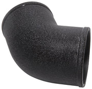 Spectre Tube Intake 3in od 60 Degree - Black Spectre Aluminum Tubing