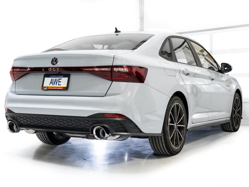 AWE Tuning 22-25 Volkswagen Jetta GLI Touring Edition Exhaust - Chrome Silver Tips AWE Tuning Catback