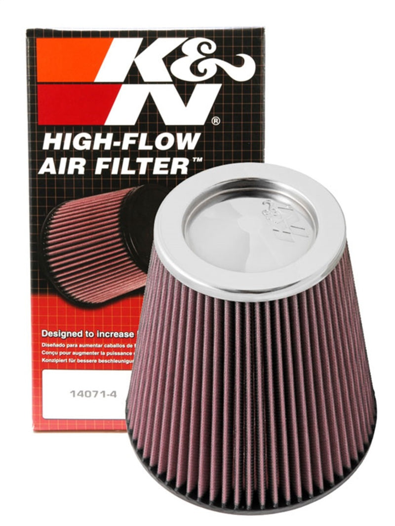 K&N Round Tapered Universal Air Filter 6 inch Flange 7 1/2 inch Base 5 inch Top 7 1/2 inch Height K&N Engineering Air Filters - Universal Fit
