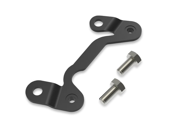 Holley Offset Coil bracket - Holley Valve Covers - GM LS - Black 561-132 HOLLEY Autoparts