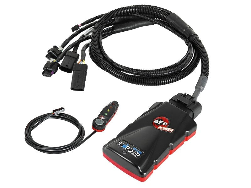 aFe Scorcher Blue Module 2021 Ford F-150 V6-2.7L (tt)/3.5L (tt) aFe In-Line Modules