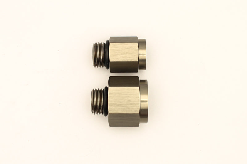 DeatschWerks DW250iL 6ORB Male to Metric Female Plumbing Kit to Replace Bosch 044 (Incl. O-Ring) DeatschWerks Fittings
