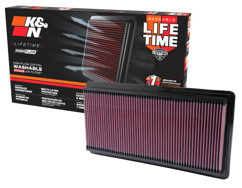 K&N 96-04 Chevy Express / GMC Savana Drop In Air Filter