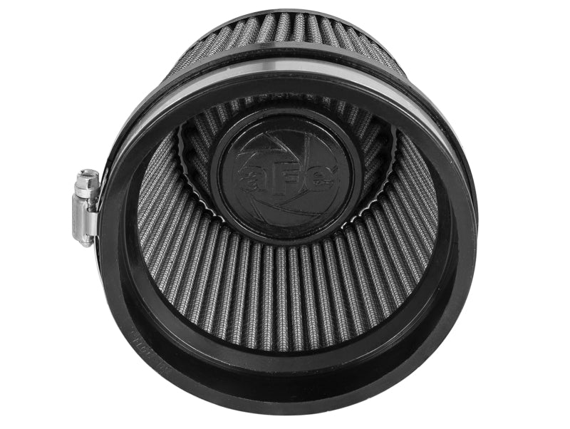 aFe MagnumFLOW Dry S Air Filter 5in. F x 5-3/4in. B x 4-1/2in. T (INV) x 3-1/2in. H aFe Air Filters - Universal Fit