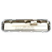 Edelbrock Valve Cover Signature Series Chevrolet 1965 and Later 396-502 V8 Low Chrome Edelbrock Valve Covers