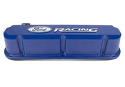 Ford Racing 289-351 Slant Edge Blue Valve Cover Ford Racing Valve Covers