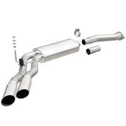 MagnaFlow 11-13 Ford F-150 Pickup Dual Same Side Before P/S Rear Tire Stainless CatBack Perf Exhaust Magnaflow Catback