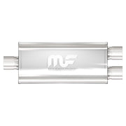 MagnaFlow Muffler Mag SS 18X5X8 2.5X2/2 C/D Magnaflow Muffler