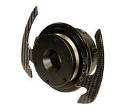 NRG Quick Release Kit Gen 4.0 - Black Body / Black Ring w/ CF Handles NRG Quick Release Adapters