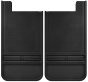 Husky Liners Universal 12in Wide Black Rubber Rear Mud Flaps w/o Weight Husky Liners Mud Flaps