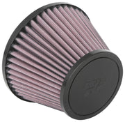K&N Universal Clamp-On Air Filter 2.375in Flg ID x 5.21875in B OD x 3.5in T OD x 3.75in H K&N Engineering Air Filters - Universal Fit