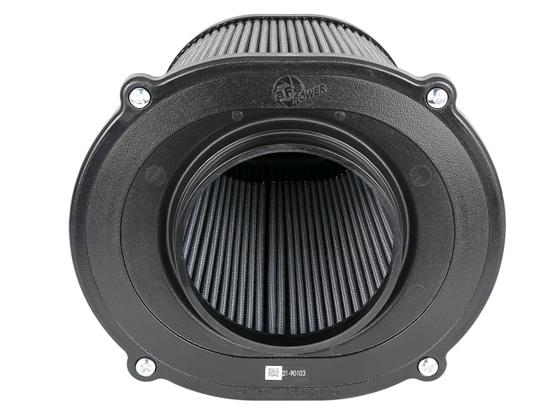 aFe Quantum Intake Pro DRY S Universal Air Filter F-5in. / B-(10x8.75) / T-(6.75x0.5) / H-8in. aFe Air Filters - Universal Fit