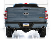 AWE Tuning 2021+ Ford F150 Tremor w/ Bumper Cutouts 0FG Non-Resonated Cat-Back w/ Chrome Silver Tips AWE Tuning Catback
