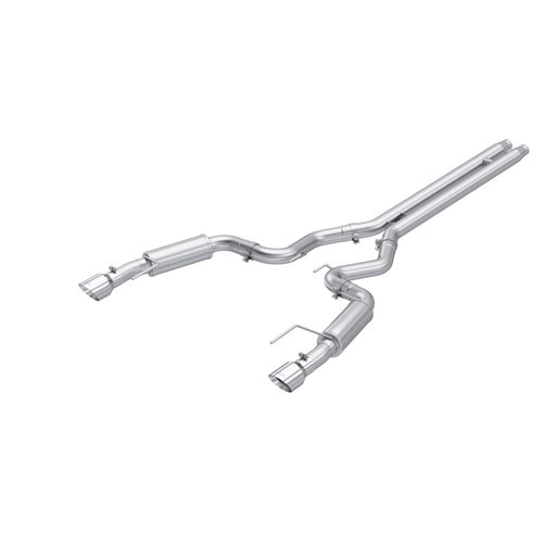 MBRP 2024 Ford Mustang GT S650, 5.0L 3in Dual Split Rear Aluminized Steel MBRP Catback