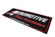 Aeromotive Banner - 32in x 92in (Black/Red) Aeromotive Marketing