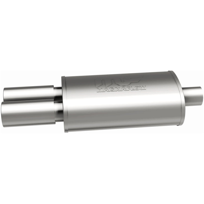 MagnaFlow Muffler W/Tip Mag SS 14X5X8 2.25/3 Magnaflow Muffler