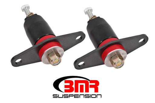 BMR 16-17 6th Gen Camaro Motor Mount Kit (Polyurethane) - Black Anodized BMR Suspension Engine Mounts