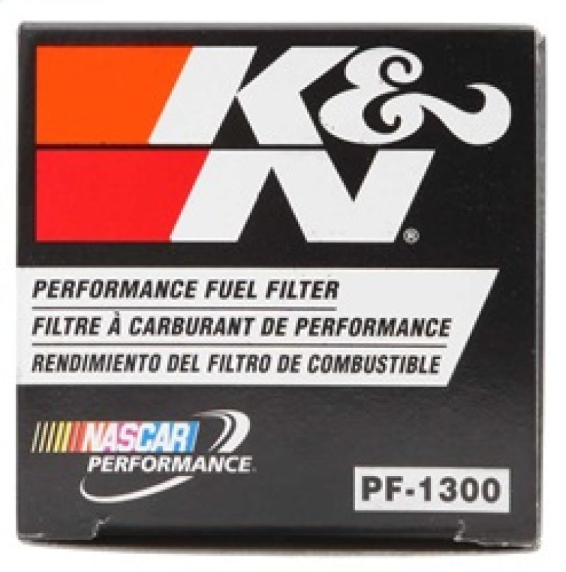 K&N Cellulose Media Fuel Filter 1.688in OD x 3.813in L K&N Engineering Fuel Filters