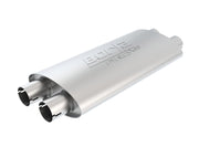 Borla Pro-XS 2.25in Tubing 19in x 4in x 9.5in Oval Notched Dual In / Dual Out Muffler Borla Muffler