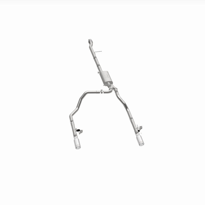 MagnaFlow 2019 Chevy Silverado 1500 V8 5.3L/V6 4.3 Street Series Dual Exit Exhaust w/ Polished Tips