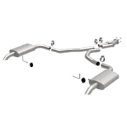 MagnaFlow 75-79 Chevy Corvette V8 5.7L Dual Split Rear Exit Stainless Cat-Back Perf Exhaust Magnaflow Catback