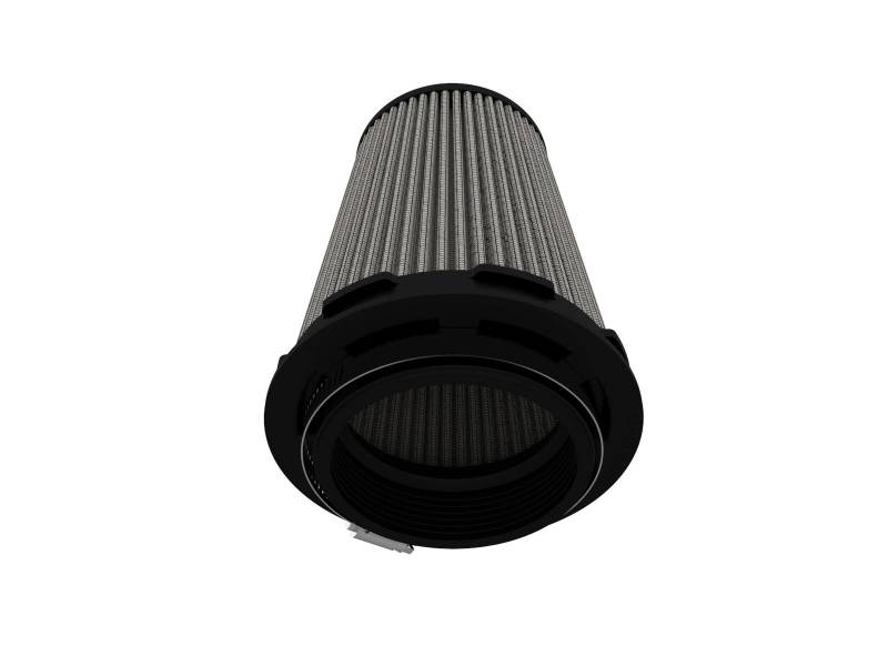 aFe MagnumFLOW Pro DRY S Air Filter 3-1/2in F x 5in B x 3-1/2in T x 6in H (Pair) aFe Air Filters - Universal Fit