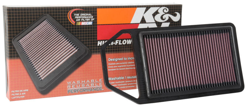 K&N 15-18 Suzuki Baleno L4-1.2L F/I Replacement Drop In Air Filter K&N Engineering Air Filters - Drop In