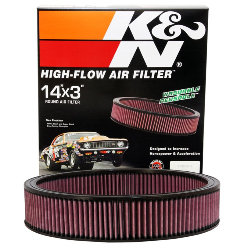 K&N Replacement Air Filter GM CARS & TRUCKS, V8, 1966-84 K&N Engineering Air Filters - Drop In