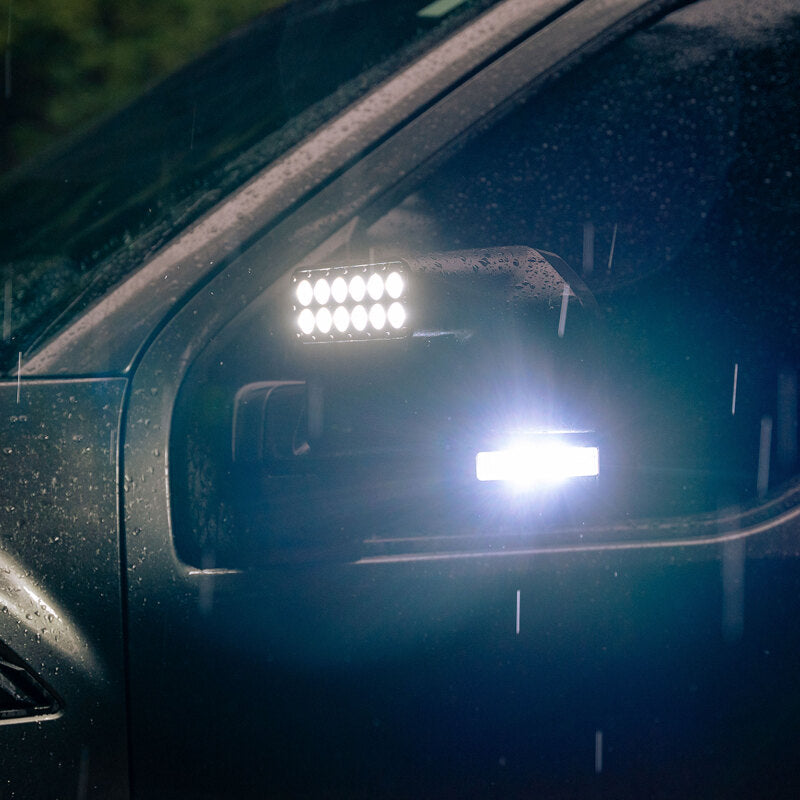 Oracle 21-25 Ford F150 LED Off-Road Side Mirror Ditch Lights - White LED ORACLE Lighting Light Mounts