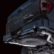 AWE Tuning 2021+ Ford F-150 Tremor (w/ Bumper Cutouts) 0FG Resonated Catback - Diamond Black Tips AWE Tuning EXHAUST