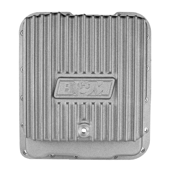 B&M Hi-Tek Deep Transmission Pan - Aluminum 70260 B&M Autoparts