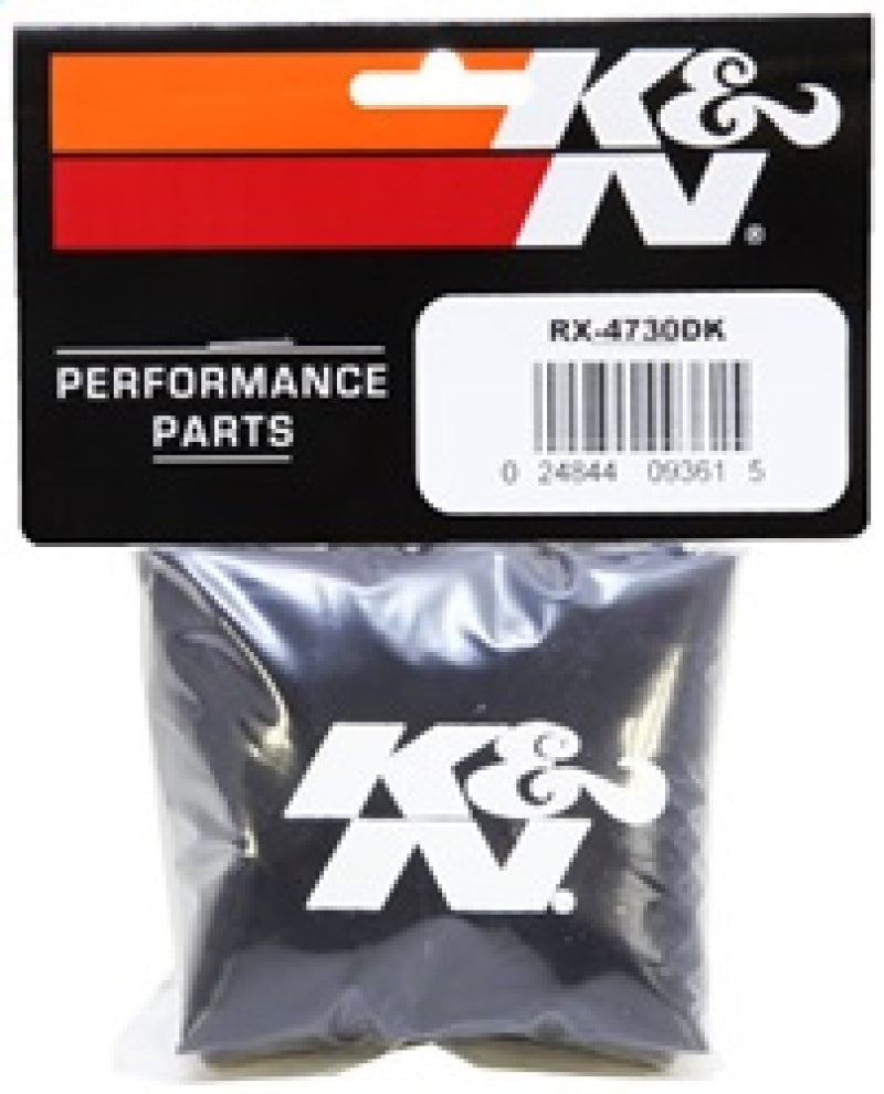 K&N Drycharger Air Filter Wrap Black RX-4730 K&N Engineering Pre-Filters