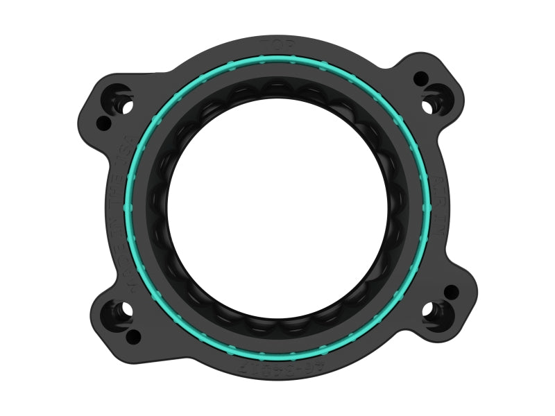 aFe 2020 Vette C8 Silver Bullet Aluminum Throttle Body Spacer / Works With Factory Intake Only - Blk aFe Throttle Body Spacers