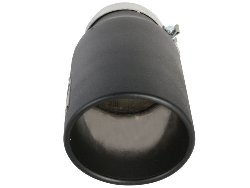 aFe MACH Force-XP 409 SS Right Side Single Wall Exhaust Tip 5in Inlet x 7in Outlet x 15in L aFe Tips