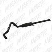 MBRP 2015 Ford F-150 2.7L / 3.5L EcoBoost 3in Cat Back Single Side Black Exhaust System MBRP Catback