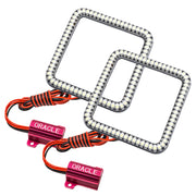 Oracle Ford Superduty 08-10 LED Fog Light Halo Kit - White ORACLE Lighting Fog Lights