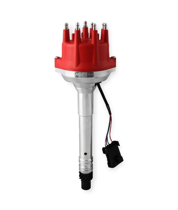 Chevy Tall Deck Dual Sync Distributor 2376MSD MSD Autoparts