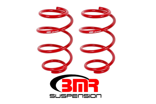 BMR 15-17 S550 Mustang Front Performance Version Lowering Springs - Red BMR Suspension Lowering Springs