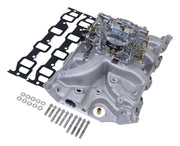 Edelbrock Manifold And Carb Kit Performer RPM Ford FE Natural Finish Edelbrock Intake Manifolds