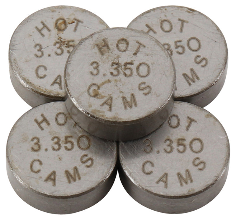 Hot Cams Shim Kits 3.350mm Thickness - 5 Pack Hot Cams Valves