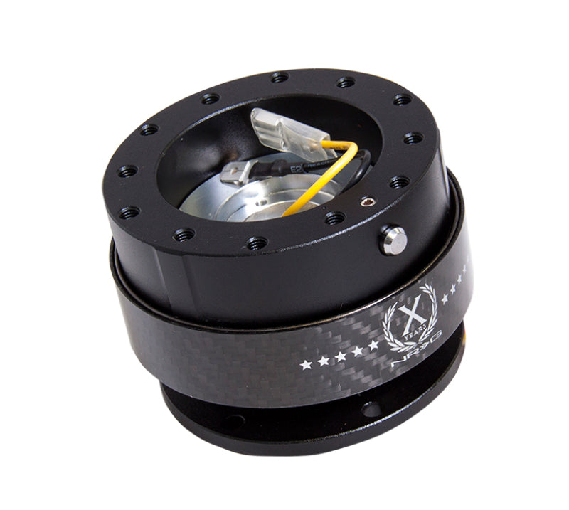 NRG Quick Release Gen 2.0 - Black Body / Black Carbon Fiber Ring NRG Quick Release Adapters