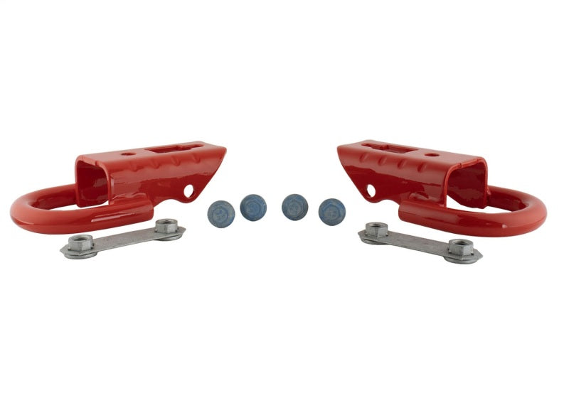 Ford Racing 15-22 F-150 Tow Hooks - Red (Pair) Ford Racing Tow Hooks