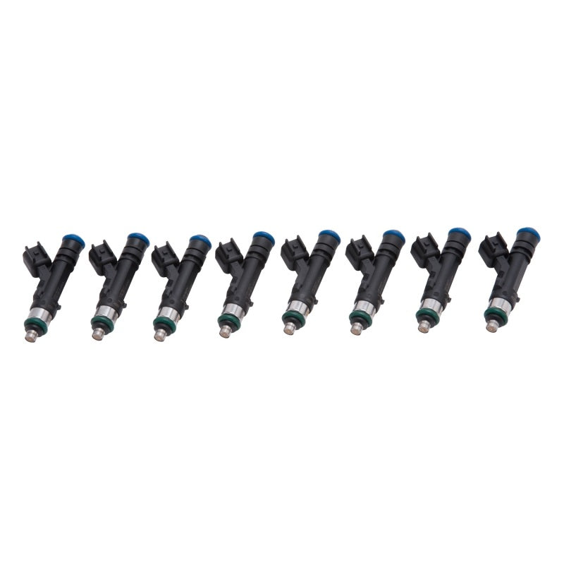 Edelbrock Fuel Injectors 50 Lb/Hr Long 60mm Uscar High Impedance Set of 8 Edelbrock Fuel Injectors - Single