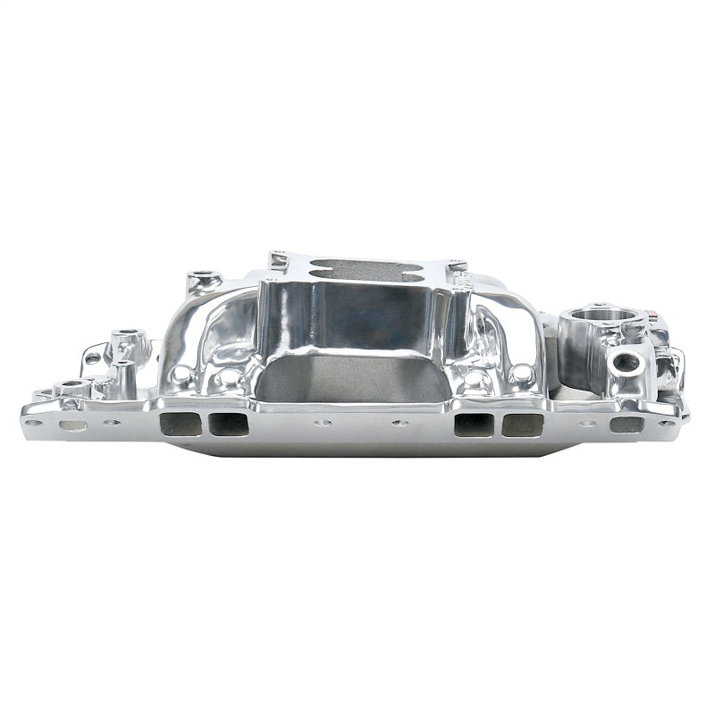 Edelbrock Polished S/B Chevy RPM Air-Gap Manifold Edelbrock Intake Manifolds