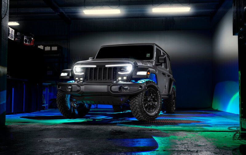 Oracle Bluetooth + RF Underbody Rock Light Kit - 4 PCS - ColorSHIFT ORACLE Lighting Light Bars & Cubes