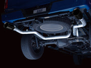 AWE 0FG 21+ Ford F150 Dual Split Rear Cat-Back Exhaust- 5in Diamond Black Tips AWE Tuning EXHAUST-Catback