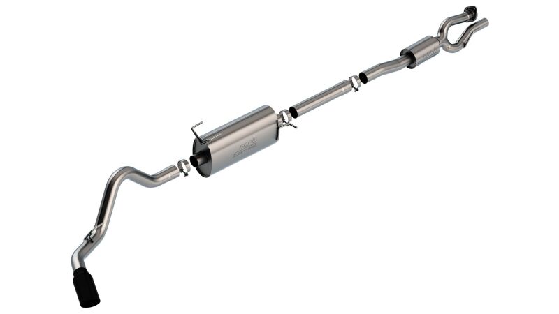 Borla 20-22 F-250/F-350 SUPER DUTY 7.3L V8 AT 2WD / 4WD 4DR WB142 S-TYPE Cat Back S RD RL AC S BLACK Borla Catback